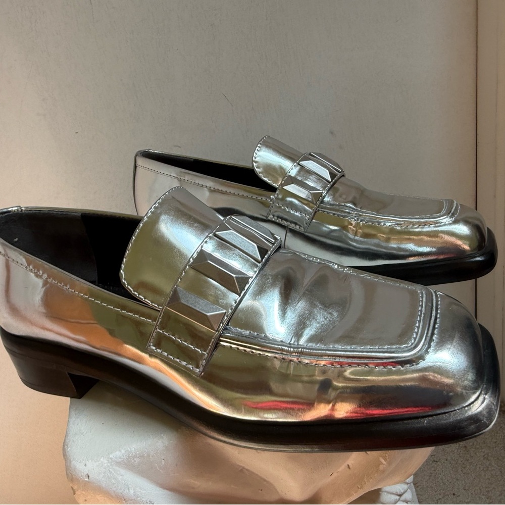rag & bone Women's Maxwell Square Toe Slip On Loafer Flats size 38 H18N11